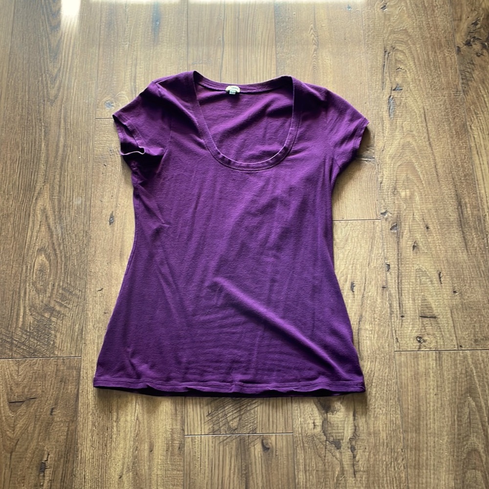 Purple t-shirt